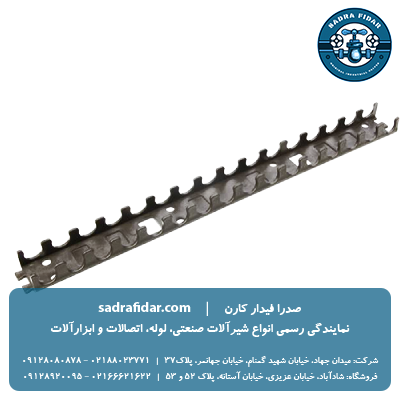خرید و قیمت بست ریلی لوله نیوپایپ چسبدار و ساده سایز 16
