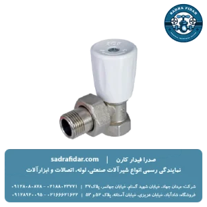 لیست قیمت شیر رادیاتور ورودی (رفت) نیوپایپ در صدرا فیدار