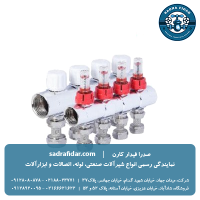 خرید نیوکلکتور گرمایشی رفت و برگشت فلومتردار کوپلی نیوپایپ از صدرا فیدار