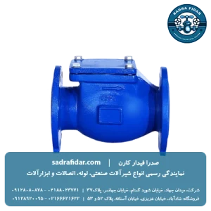 خرید شیر یکطرفه pn10 دریچه لولایی میراب از نمایندگی