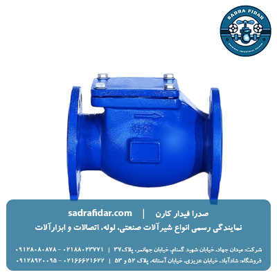 خرید شیر یکطرفه pn10 دریچه لولایی میراب از نمایندگی