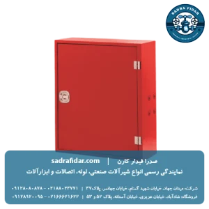 خرید جعبه آتشنشانی 60*50 روکار آریاکوپلینگ قرمز با تخفیفات ویژه