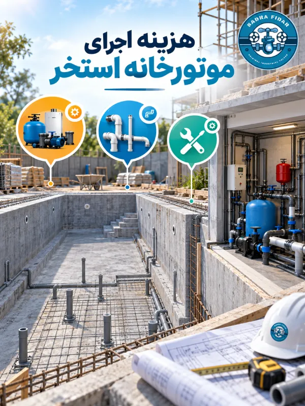 هزینه اجرا موتورخانه استخر
